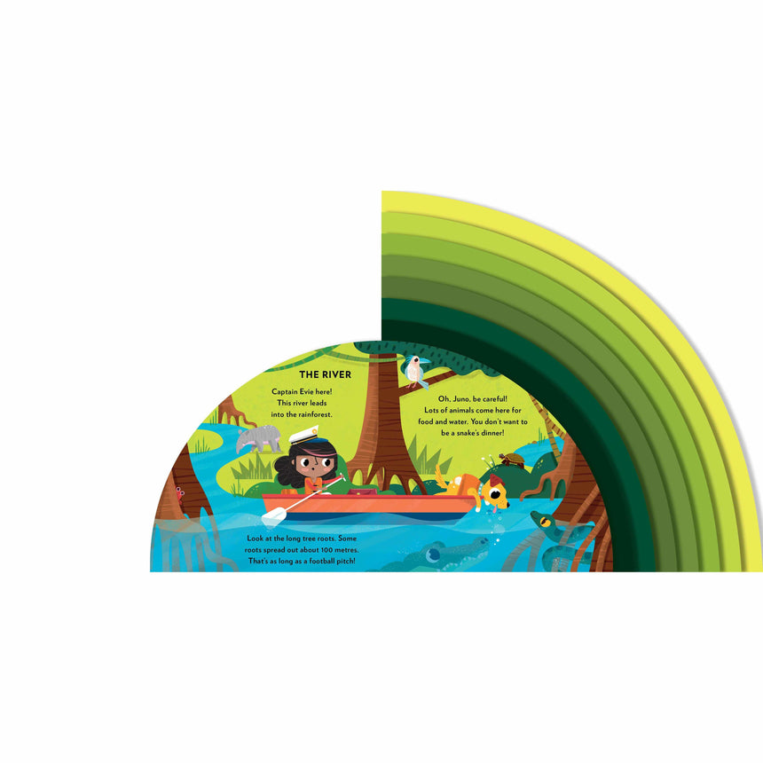 Explore The Rainforest board book - Carly Madden | Scout & Co