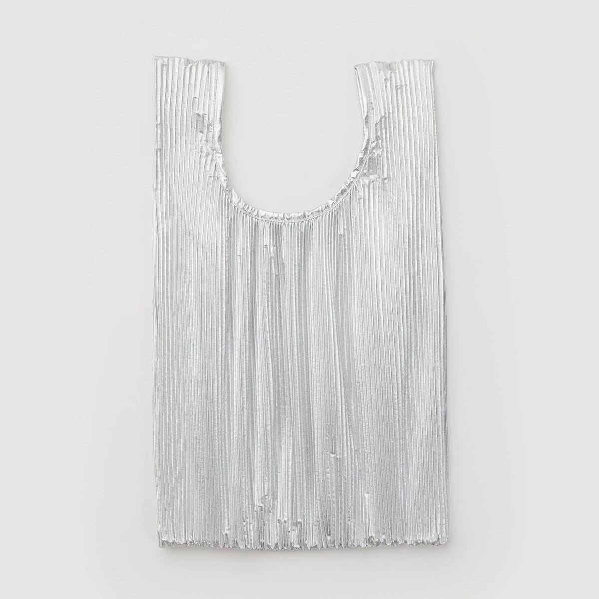 Baggu - Pleated Baggu bag - Chrome Metallic | Scout & Co