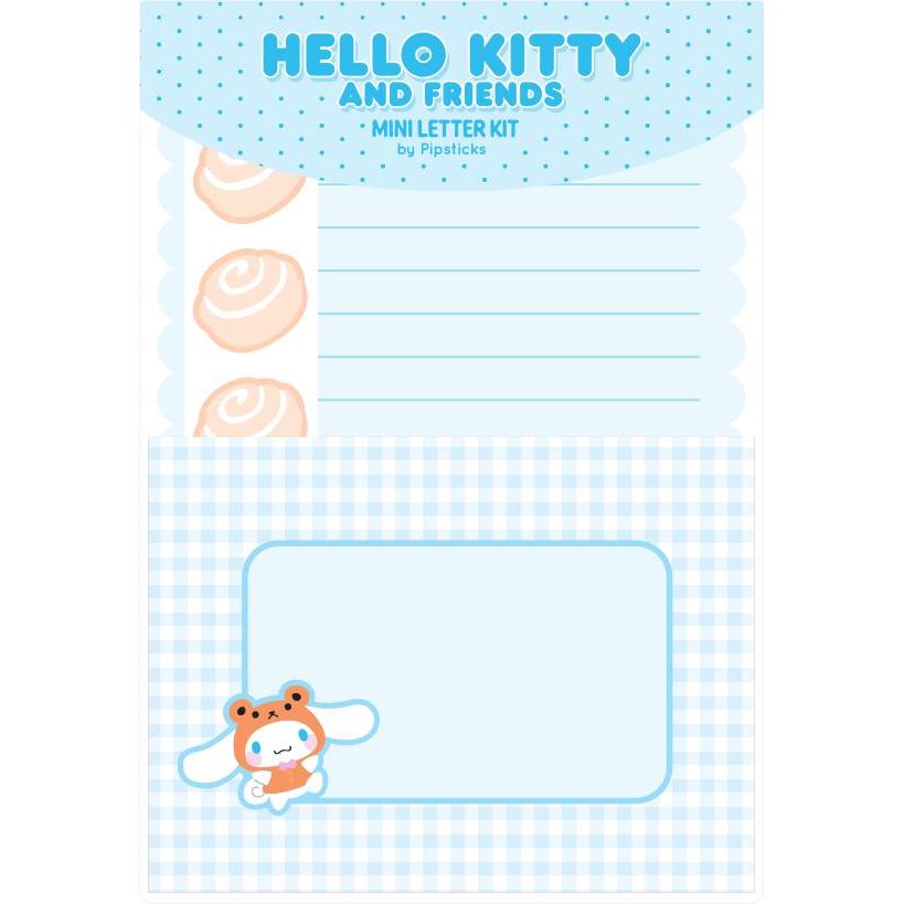 Pipsticks x Hello Kitty and Friends - Cinnamoroll Sweet Cuddles Mini Letter Kit | Scout & Co