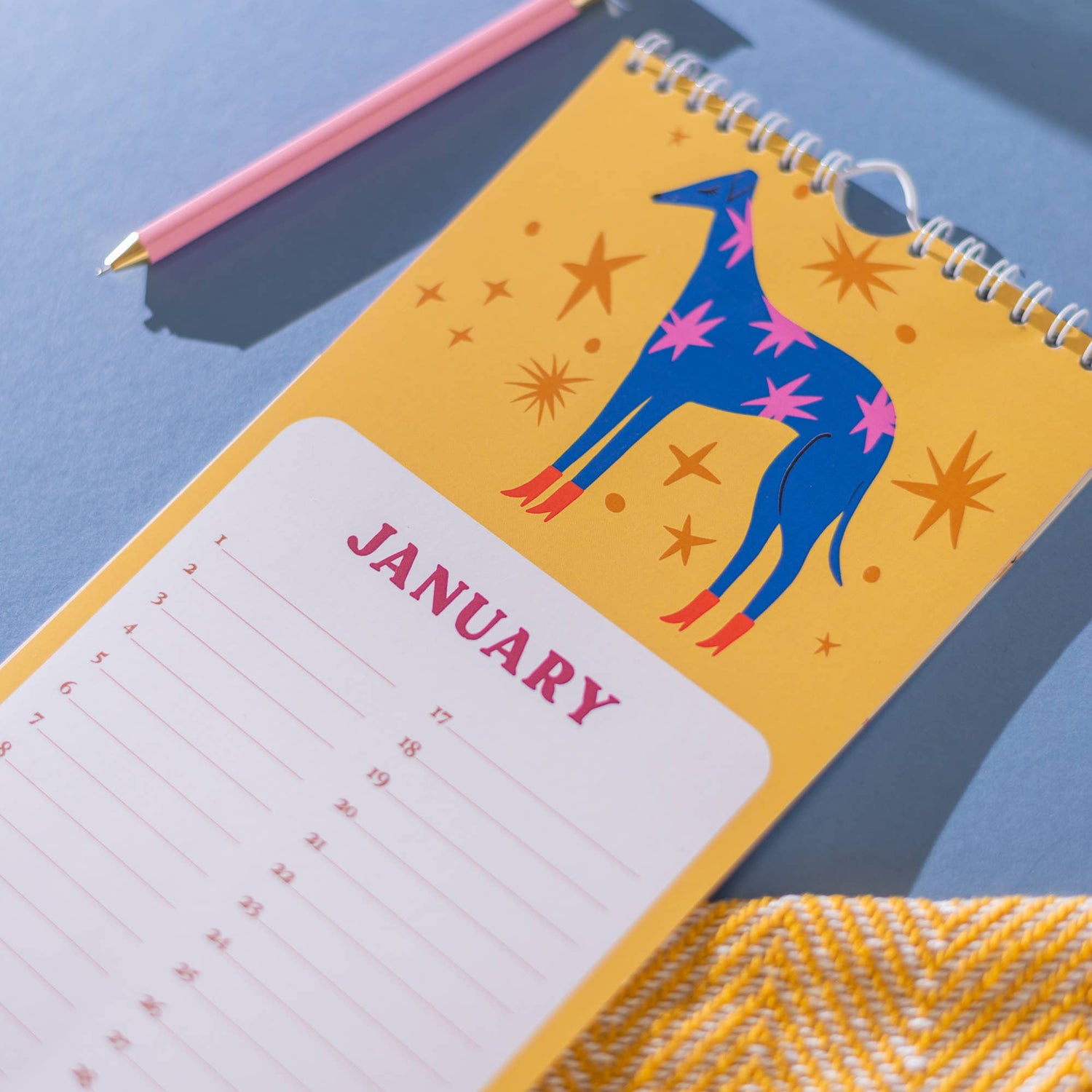 Undated Birthday Calendar | Dogs & Doodles | Scout & Co