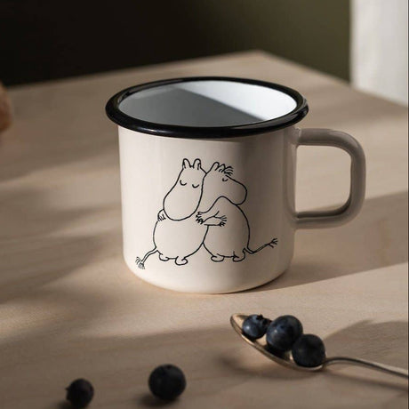 Muurla - Moomin enamel mug - Moomin 80 | Scout & Co