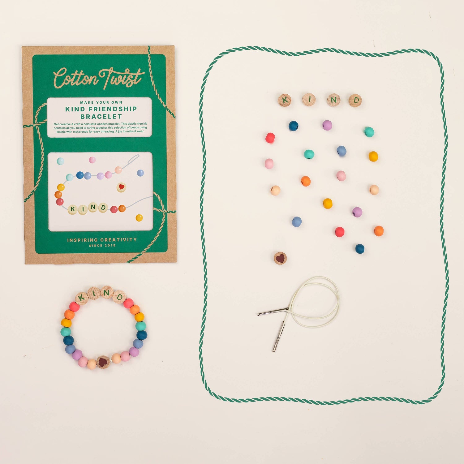 Cotton Twist - KIND friendship bracelet kit | Scout & Co