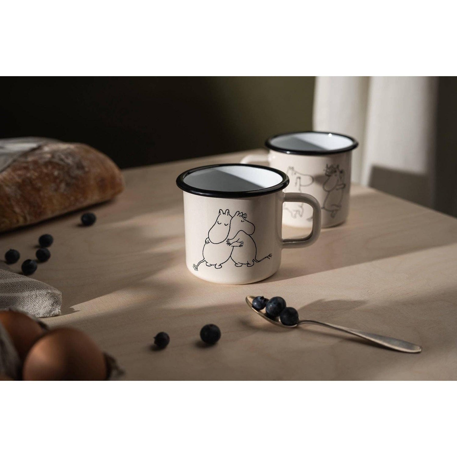 Muurla - Moomin enamel mug - Moomin 80 | Scout & Co