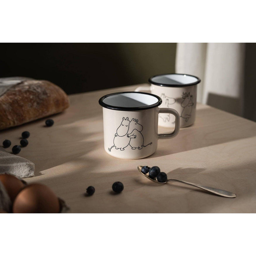 Muurla - Moomin enamel mug - Moomin 80 | Scout & Co