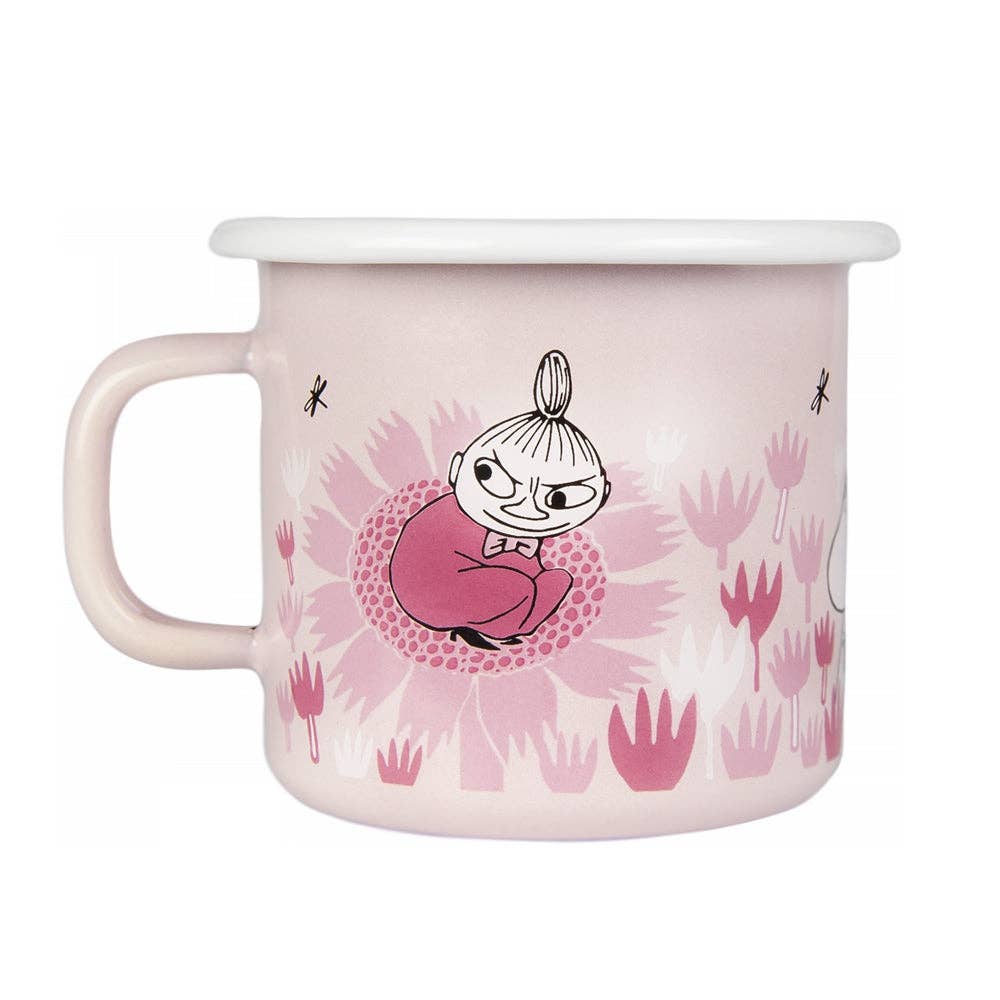 Muurla - Moomin enamel mug - In the Garden - Girls | Scout & Co