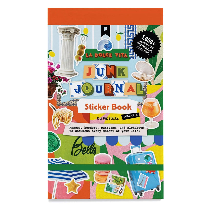 Pipsticks - La Dolce Vita junk journal sticker book | Scout & Co