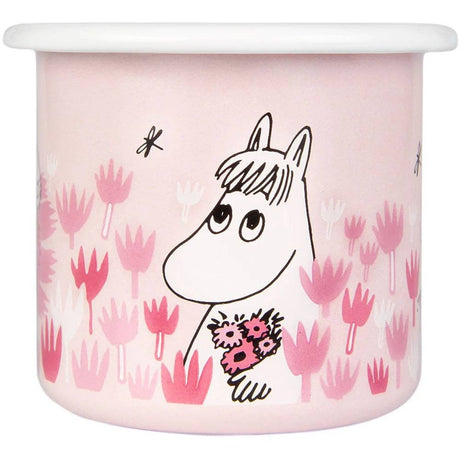 Muurla - Moomin enamel mug - In the Garden - Girls | Scout & Co