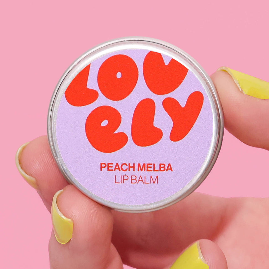 Lovely Skincare - Lip Balm - Peach Melba | Scout & Co