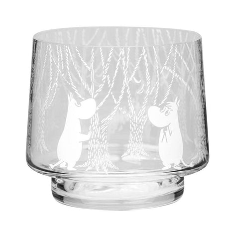 Muurla - Moomin glass tealight holder / small bowl - In The Woods
