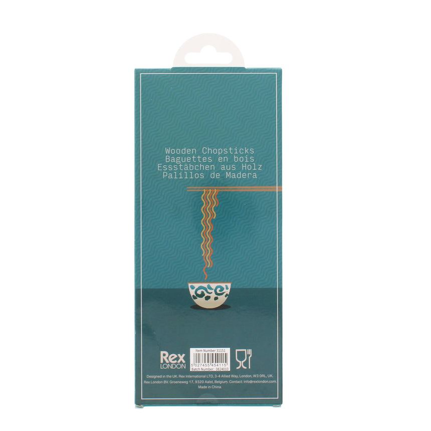 Rex - Wooden chopsticks (5 pairs) - Beckoning cats | Scout & Co