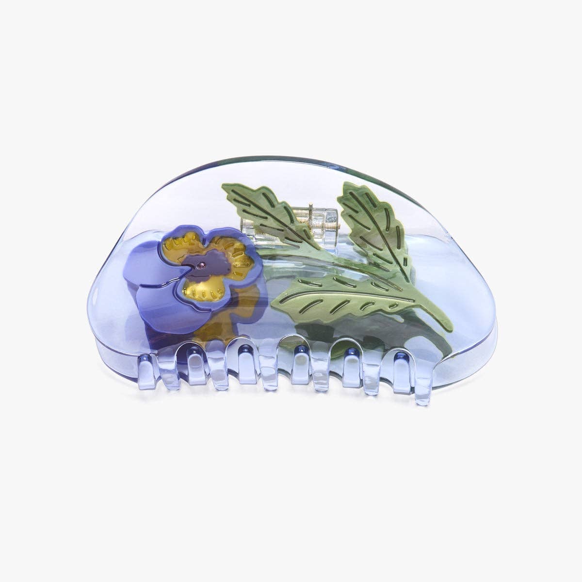 Winona Irene - Viola Pansy hair claw | Scout & Co