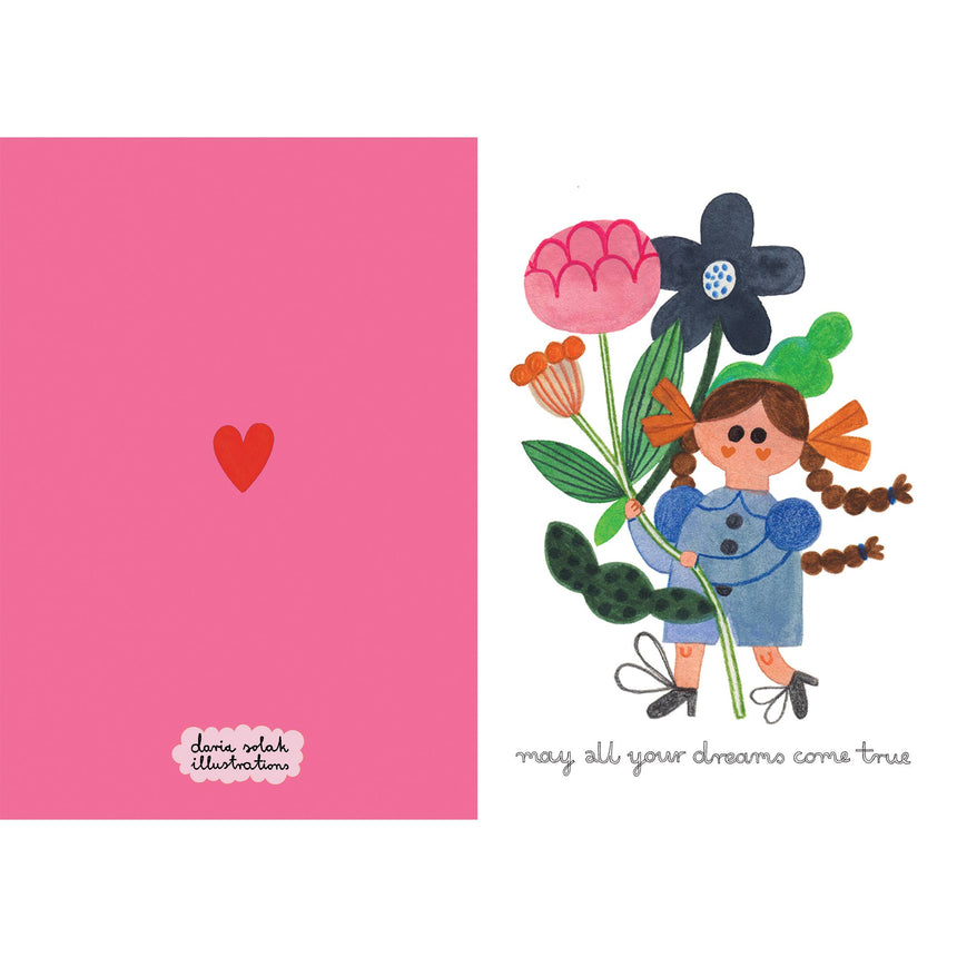 Daria Solak - Dream Flowers card | Scout & Co