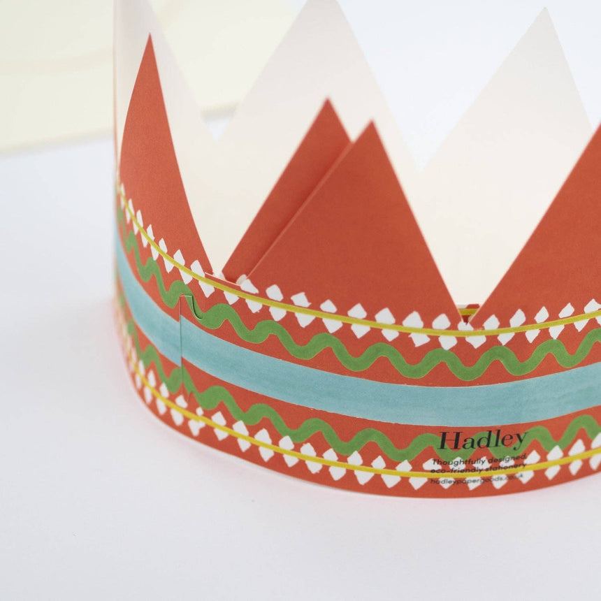 Hadley - Birthday King party hat card | Scout & Co
