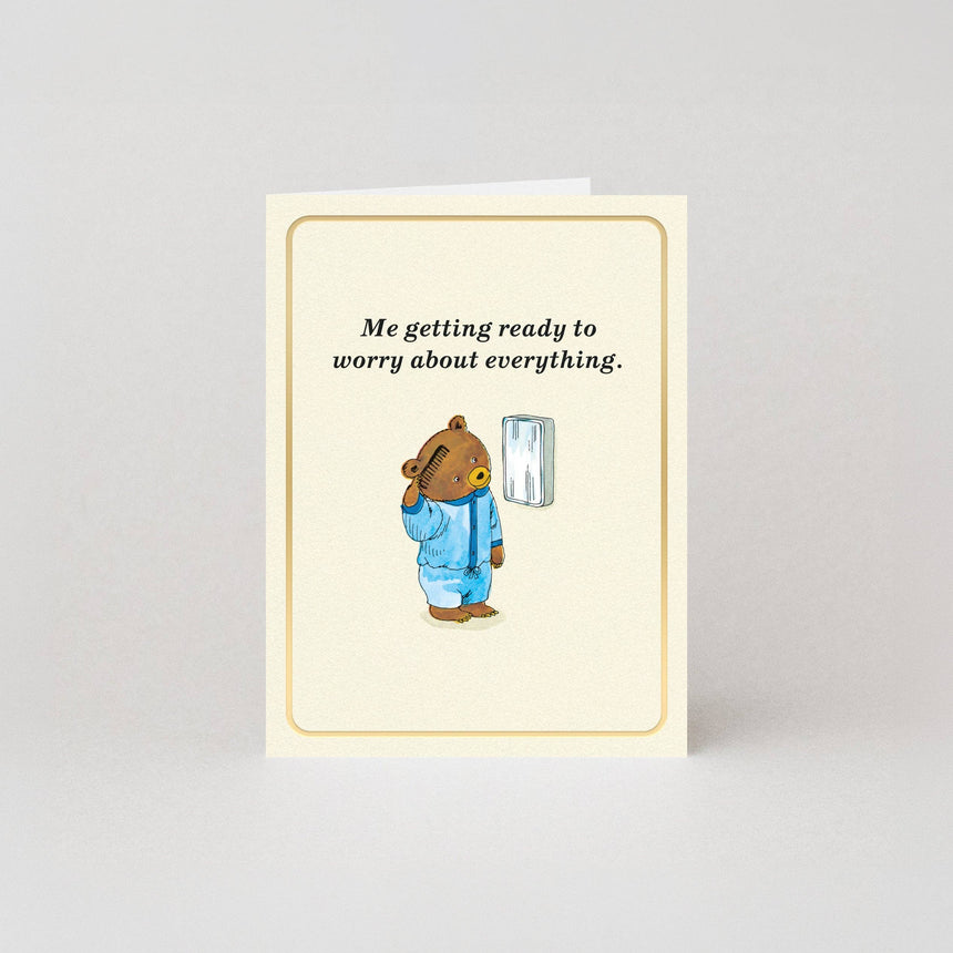 Studio Boketto x Richard Scarry - Worry mini card | Scout & Co