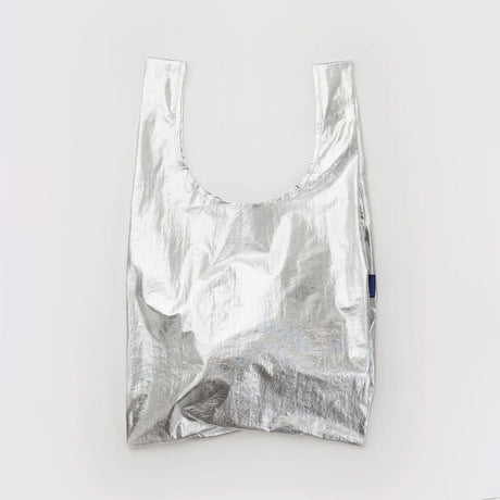 Baggu- Standard Baggu reusable bag - Chrome Metallic | Scout & Co
