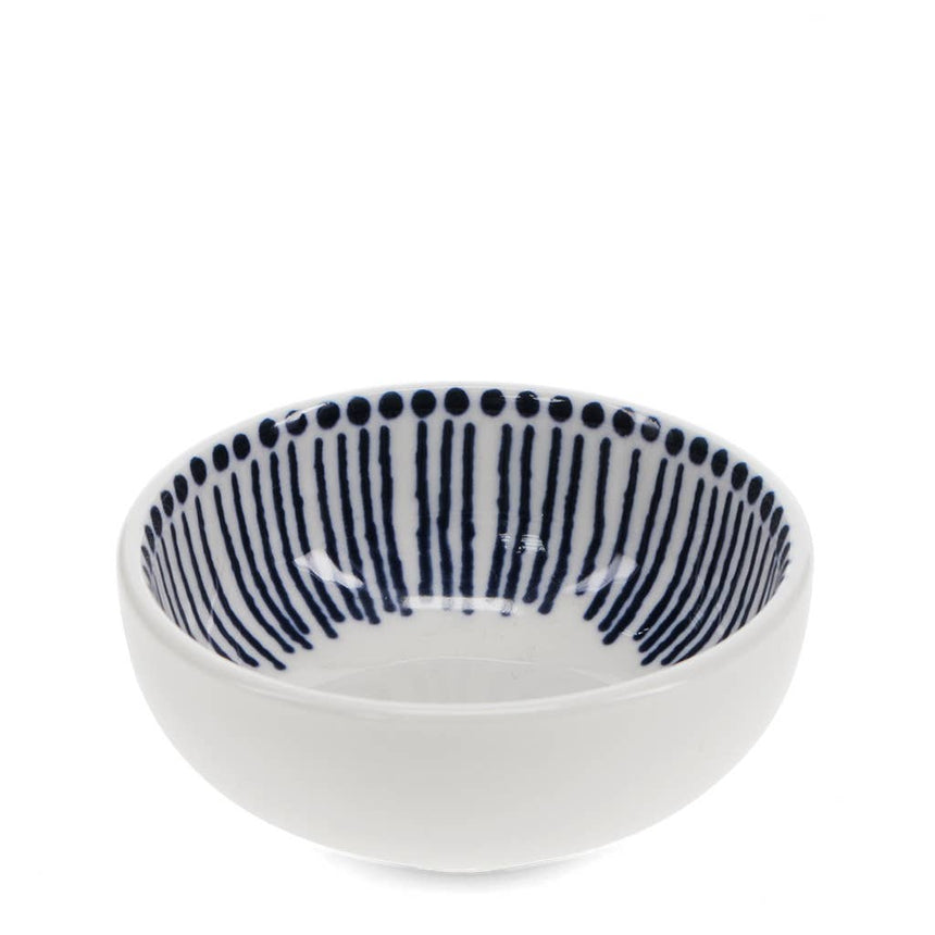 Rex - Ceramic dipping bowl - Beaded lines | Scout & Co
