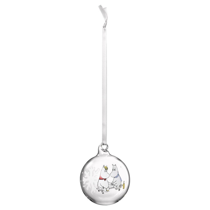 Muurla - Moomin Christmas glass bauble - Snowflake | Scout & Co