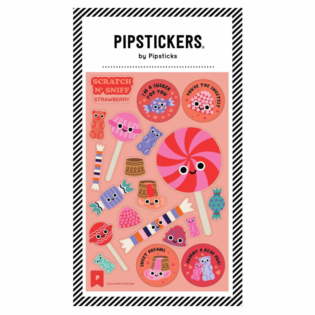 Pipsticks - Sweet Things scratch 'n sniff sticker sheet | Scout & Co