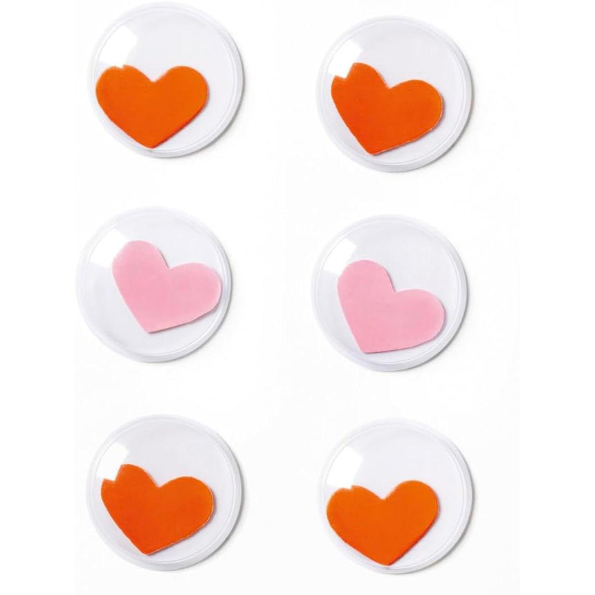 Folia - Googly heart eyes - set of 6 | Scout & Co