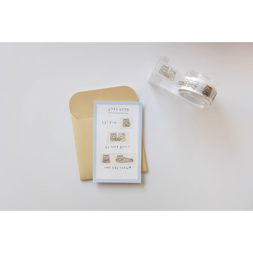 Suatelier Design - Illust.06 cats washi tape | Scout & Co