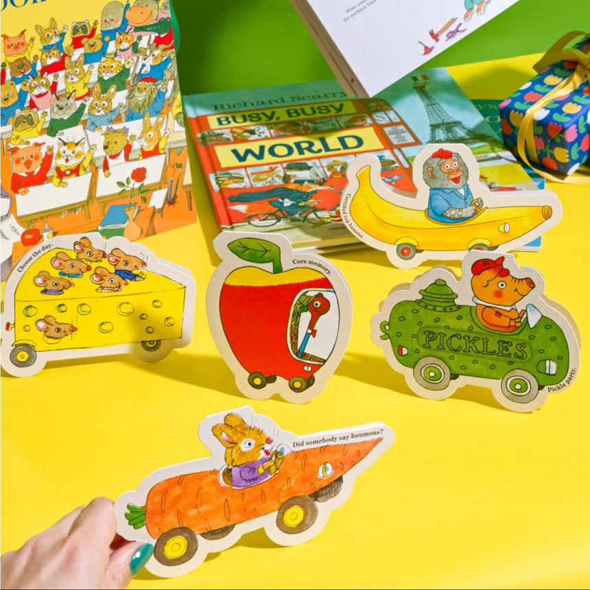 Studio Boketto x Richard Scarry - Corn on the Cob die-cut card | Scout & Co