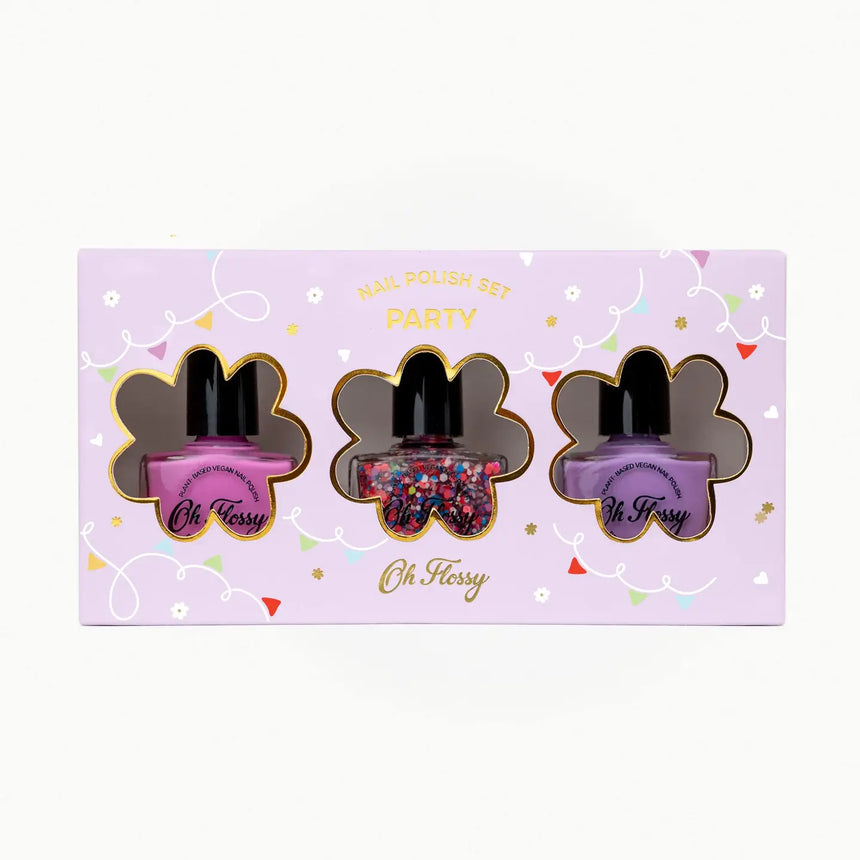 Oh Flossy - Party nail polishes - set of 3 | Scout & Co