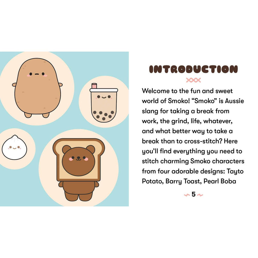 Smoko Friends: Cross-Stitch Kit | Scout & Co