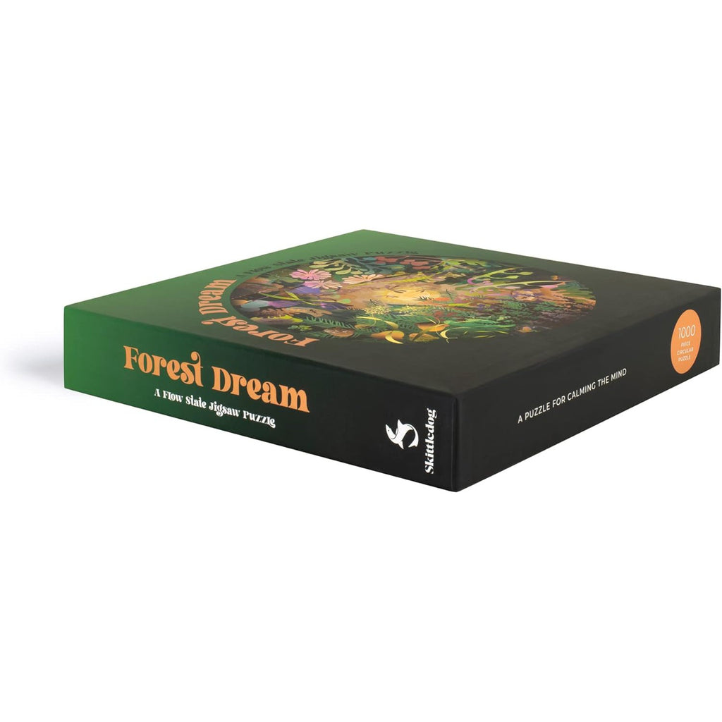 Forest Dream: flow state 1000-piece circular jigsaw puzzle | Scout & Co