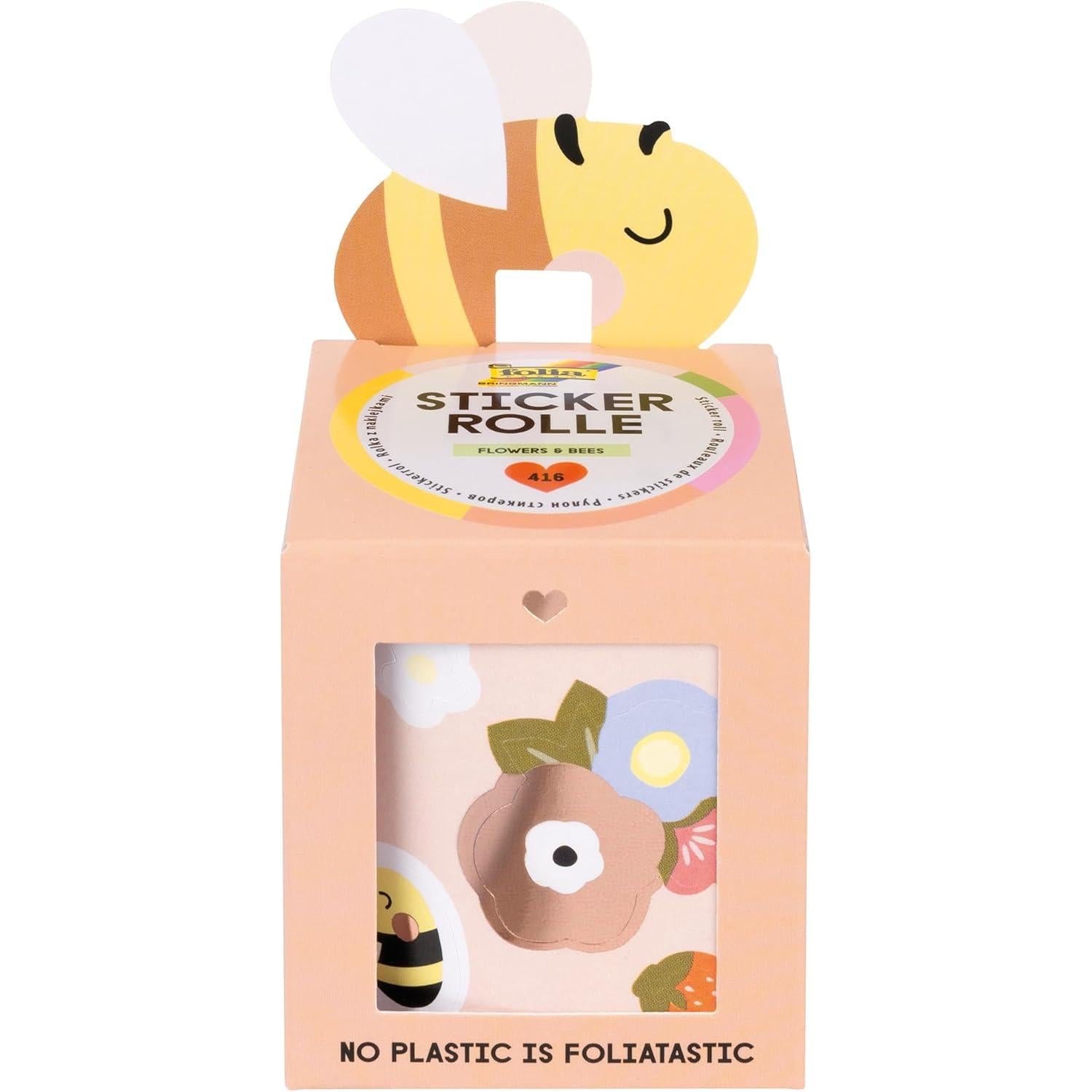 Folia - Sticker roll - Flowers & Bees | Scout & Co