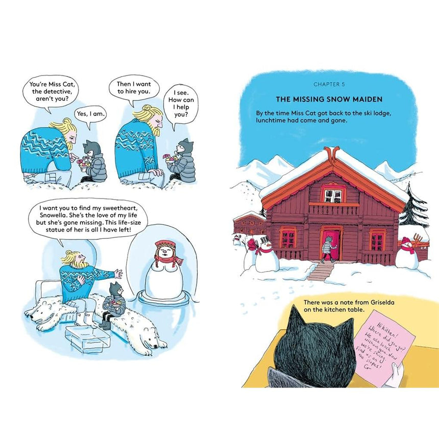 Miss Cat: The Mystery of The Melting SNow - Jean-Luc Fromental & Joëlle Jolivet | Scout & Co