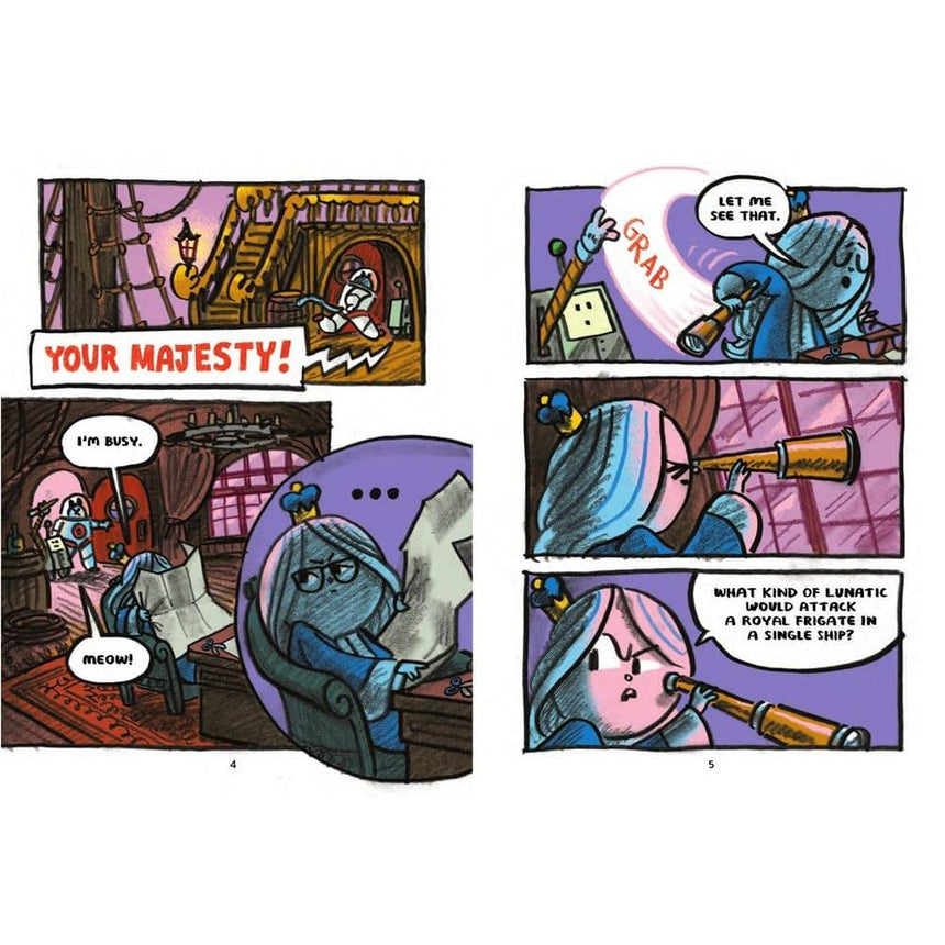 The First Cat in Space and the Baby Pirate's Revenge - Mac Barnett & Shawn Harris | Scout & Co