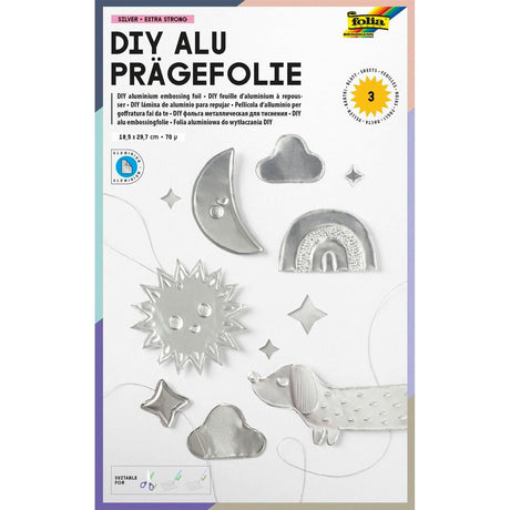 Folia - Aluminium embossing foil - Silver | Scout & Co