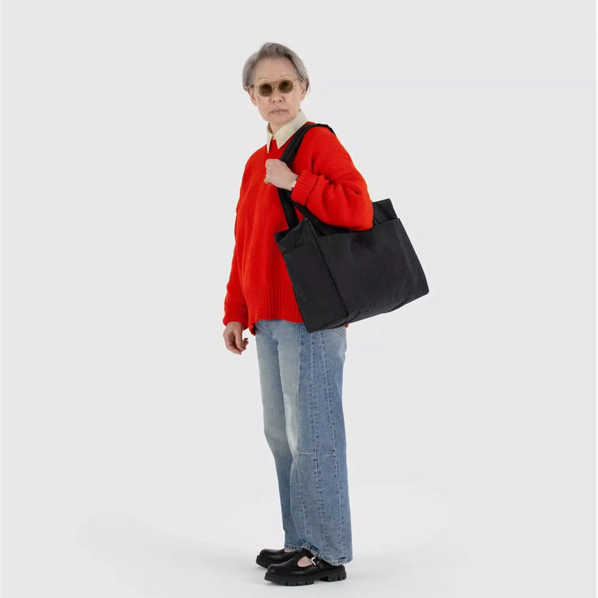 Baggu - Small Cloud Carry-On bag - Black | Scout & Co