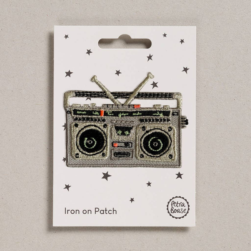 Petra Boase - Iron on Patch - Boom Box | Scout & Co