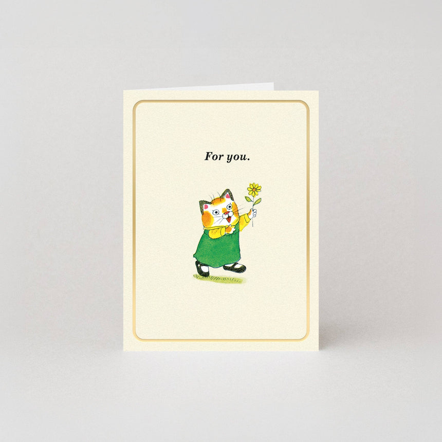 Studio Boketto x Richard Scarry- For You mini card | Scout & Co