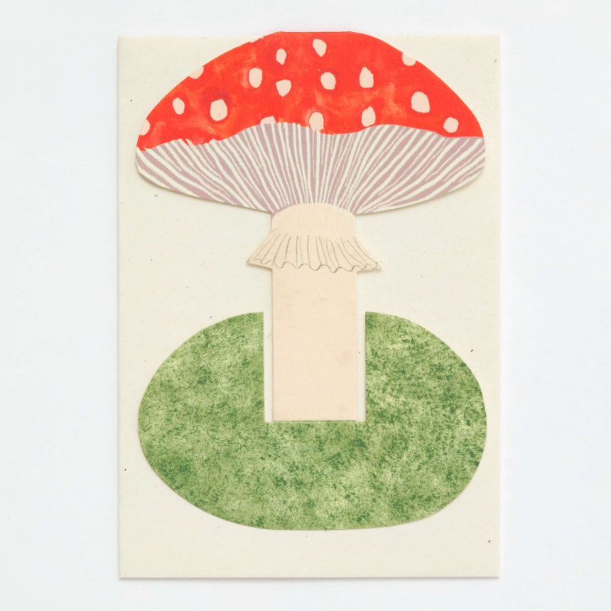 Hadley - Toadstool stand-up card | Scout & Co