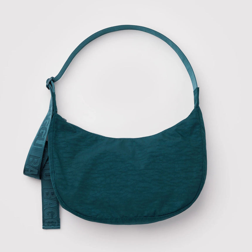 Baggu - Medium Nylon Crescent bag - Deep Sea | Scout & Co
