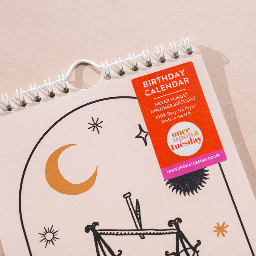 Undated Birthday Calendar | Dogs & Doodles | Scout & Co