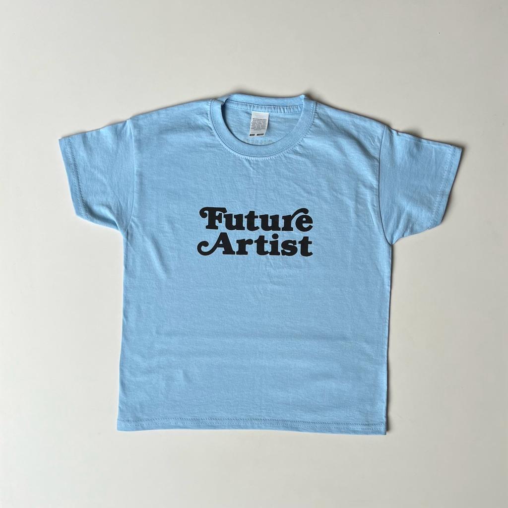 Young Double x Scout & Co exclusive - Future Artist T-shirt - Ice Blue | Scout & Co