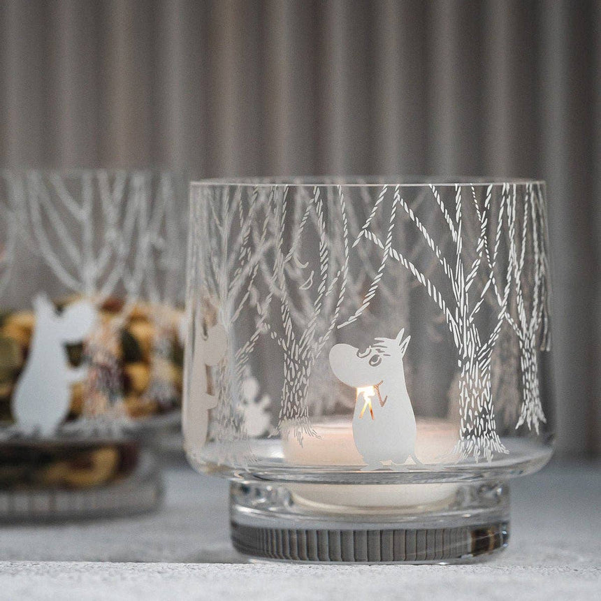 Muurla - Moomin glass tealight holder / small bowl - In The Woods | Scout & Co