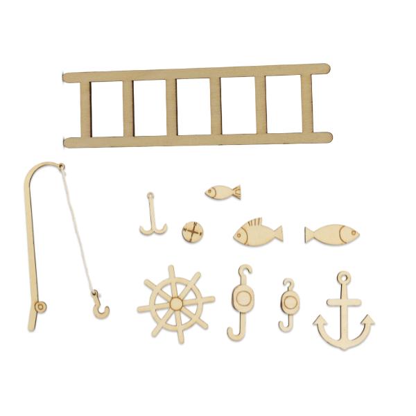 Sam & Julia: The Mouse Mansion - Mouse Mansion To Go suitcase: Grandpa Sailor's Cabin | Scout & Co