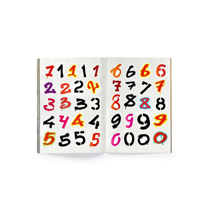 The Graffiti Alphabet Sticker Book - Luke Herriott | Scout & Co