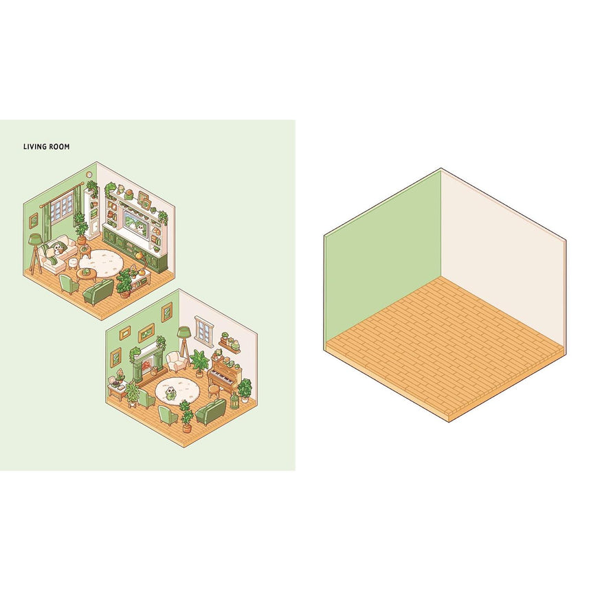 Cute 'n' Cozy Sticker Therapy: Make Your Own Adorable Room Sets - Zenny Abanales | Scout & Co