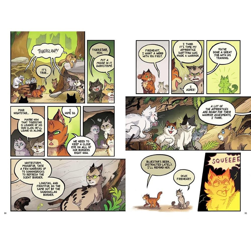 Warriors graphic novel #3: The Prophecies Begin - Erin Hunter | Scout & Co