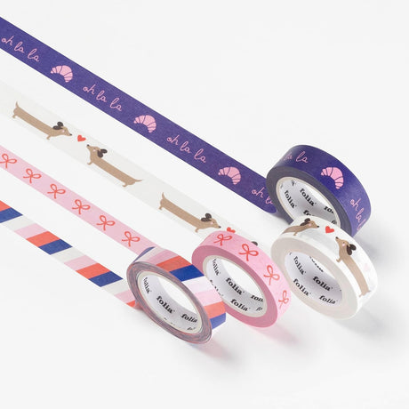 Folia - Washi tapes set of 4 - Parisienne | Scout & Co