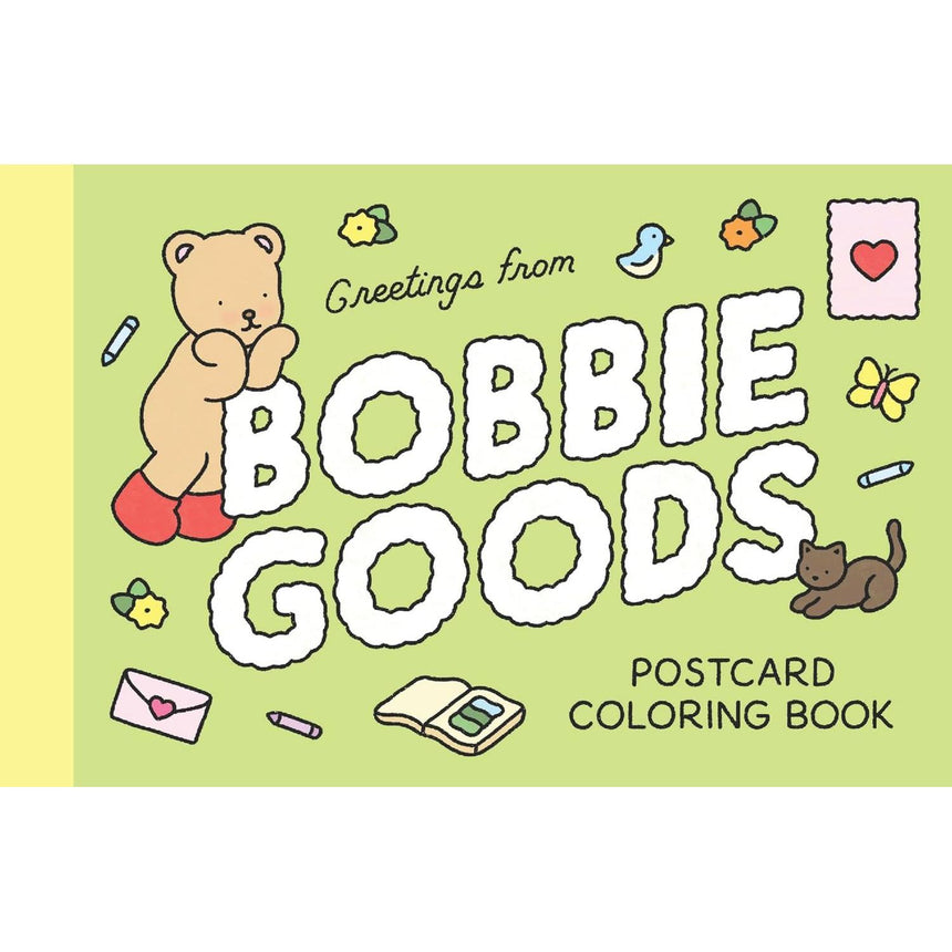 Bobbie Goods Postcard Colouring Book: 20 Postcards | Scout & Co