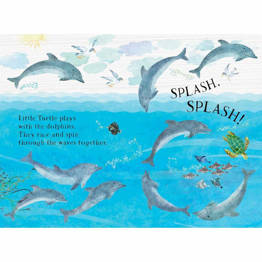 Little Turtle's Book Of The Blue board book - Yuval Zommer | Scout & Co