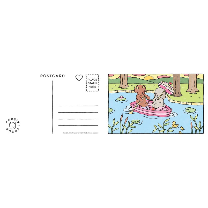 Bobbie Goods Postcard Colouring Book: 20 Postcards | Scout & Co