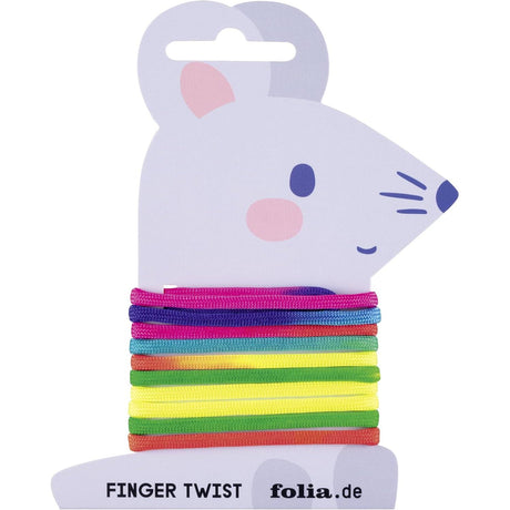 Folia - Finger twist cats cradle game - Rainbow | Scout & Co