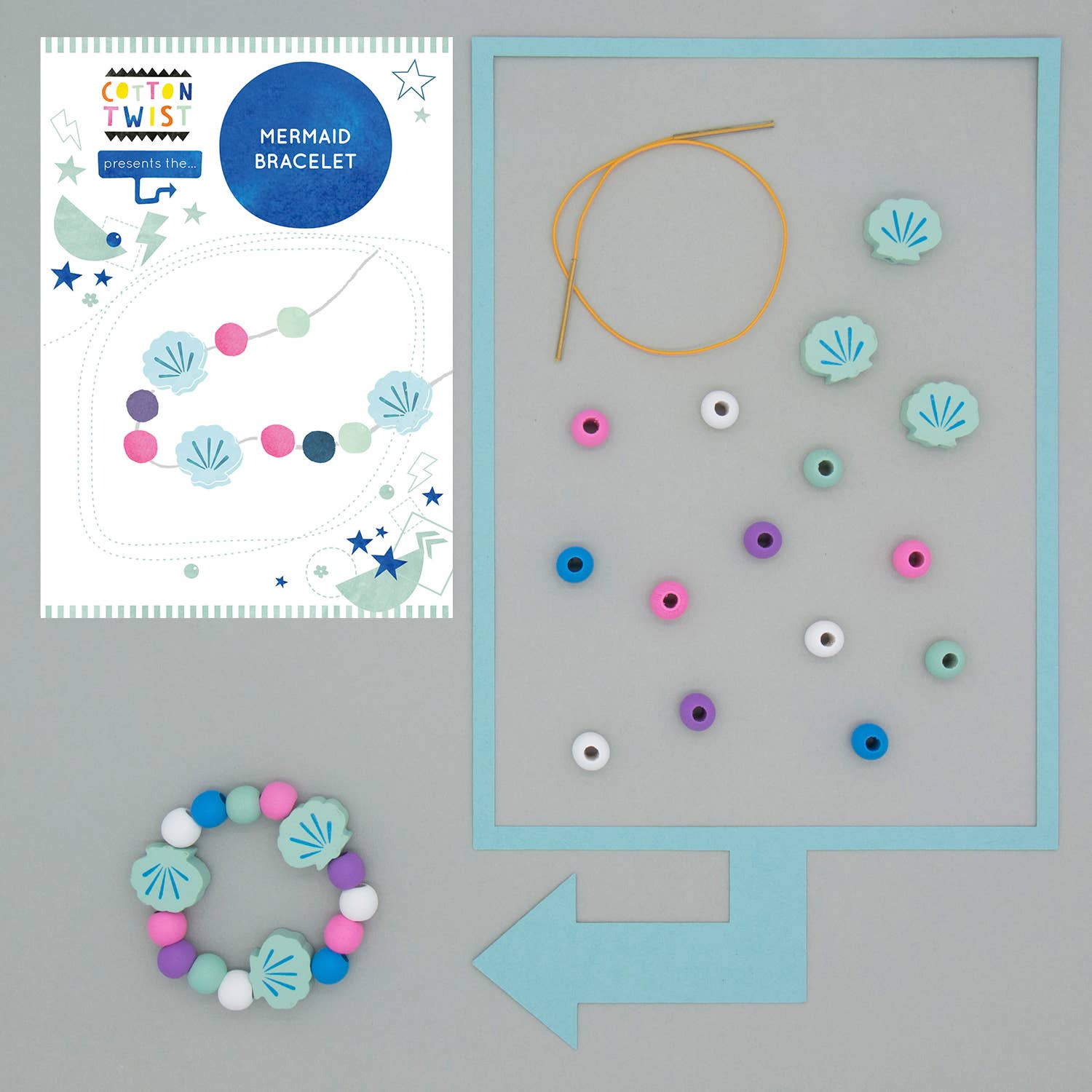 Cotton Twist - Make Your Own Mermaid Bracelet | Scout & Co